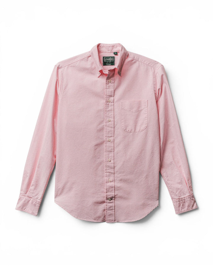 Gitman Vintage Sport Oxford Shirt In Pink