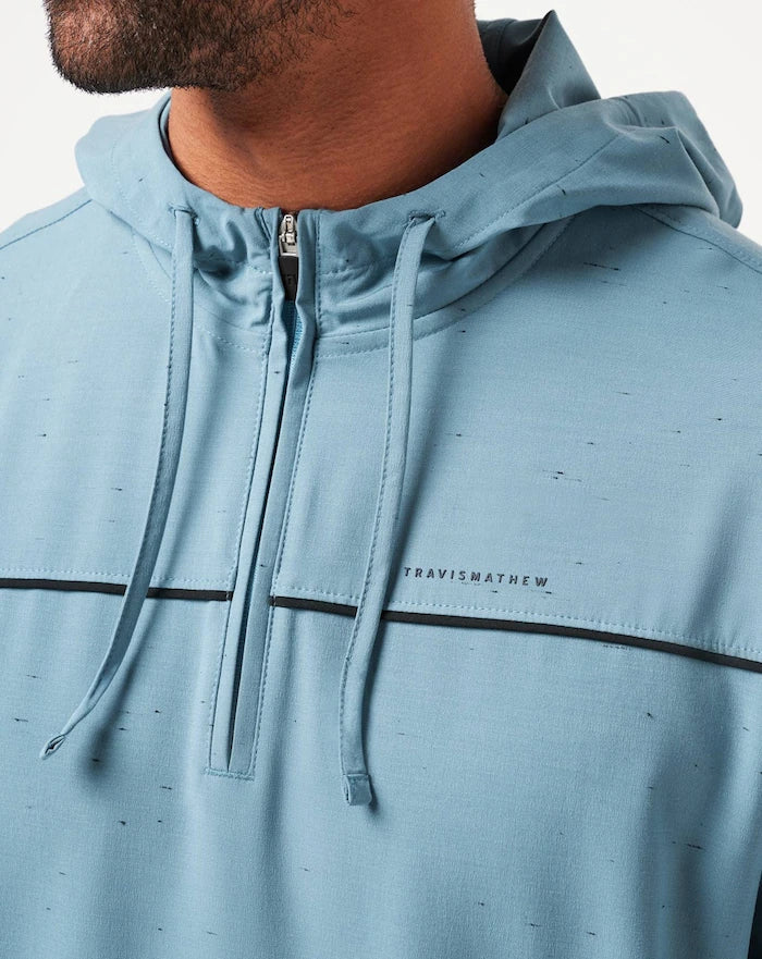 Travis Mathew Travel Bliss Hoodie In Captains Blue
