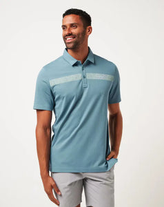Travis Mathew Full Flight Polo in Captains Blue