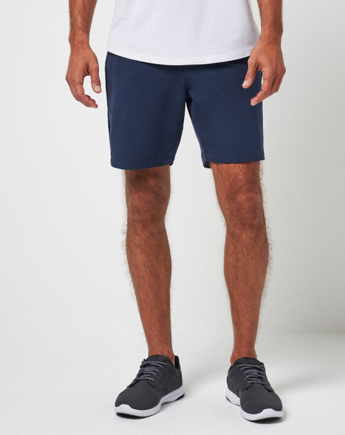 Travis Mathew Stretchknit Short In Total Eclipse