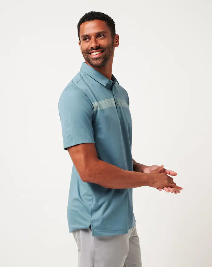 Travis Mathew Full Flight Polo In Captains Blue