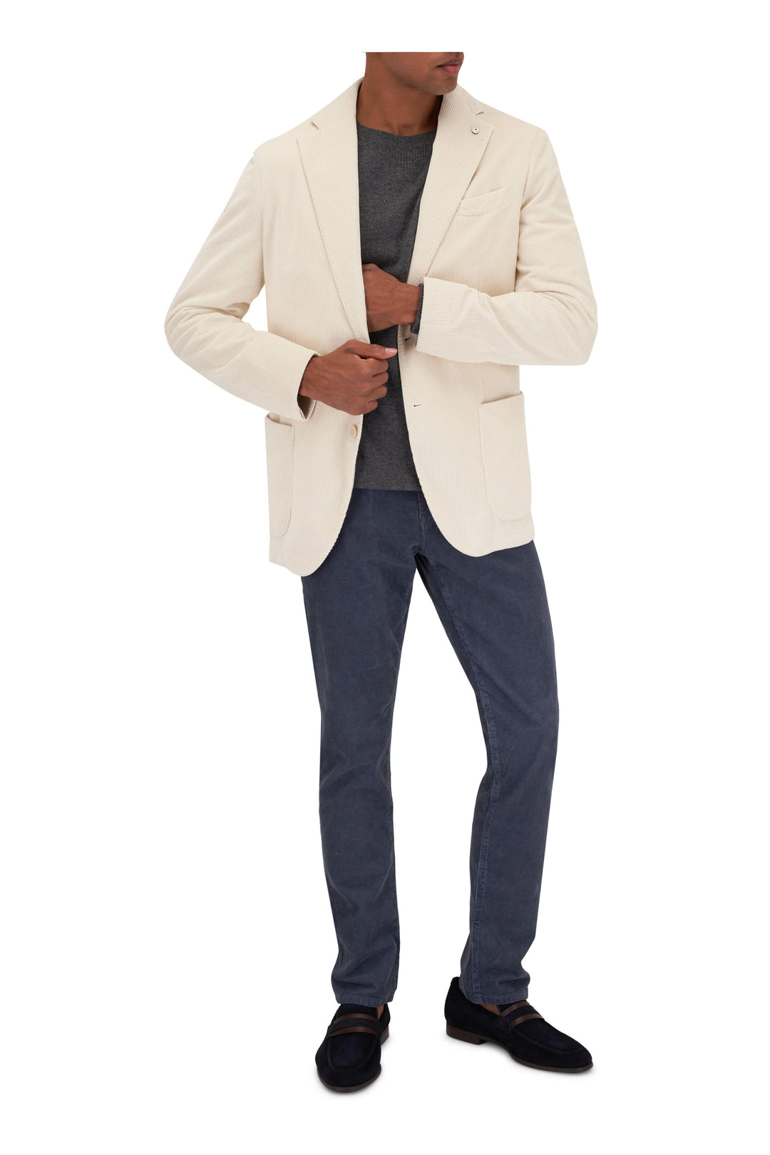 Lbm Cord Jkt White