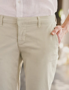 Frank & Eileen Italian Chino Pant in Cement