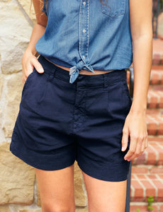 F&E Waterford Walking Short in Navy