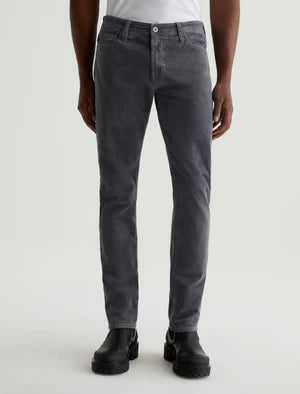 AG Tellis Men's Corduroy Pant in Sulfur Berlin Steel