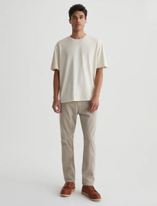 AG Men's Everett Sueded Slim Pant in Desert Stone