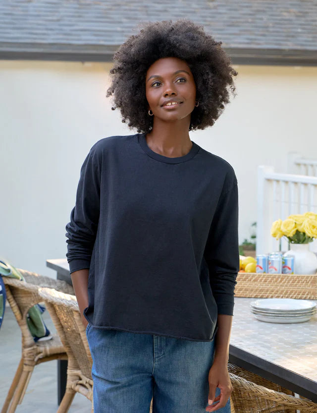 Frank &amp; Eileen Quinn LS Crewneck Tee British Royal Navy