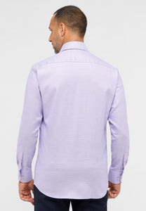 Eterna Modern Structured Shirt in Lilac