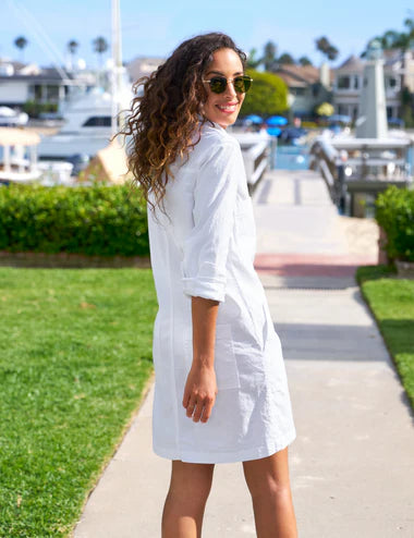 Frank &amp; Eileen Ireland Utility Dress in White