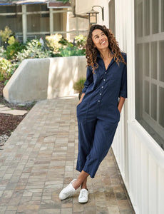 Northern Ireland Jumpsuit in Navy