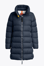 Load image into Gallery viewer, Parajumpers Women&#39;s Malandra Long Puffer in Blue Navy
