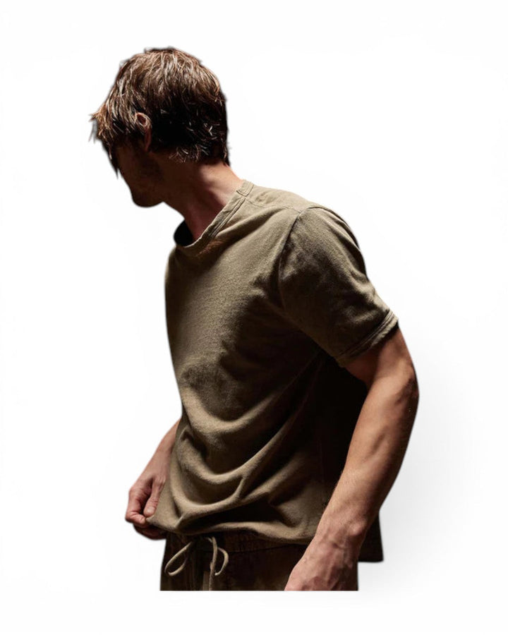 James Perse S/S Crew Cashew