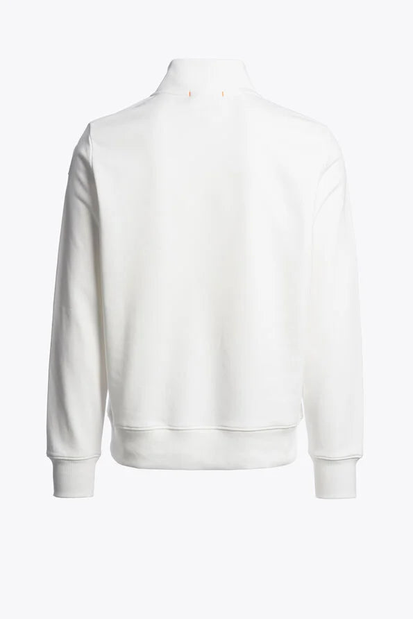 Parajumpers Broad Peak Half-Zip Fleece In White