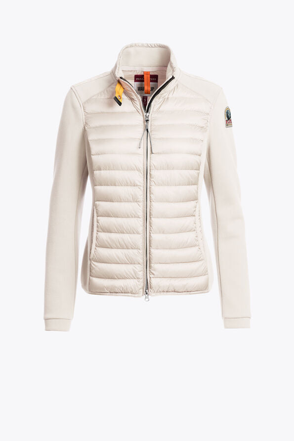 Parajumpers Dannete Hybrid Jacket In Blush White