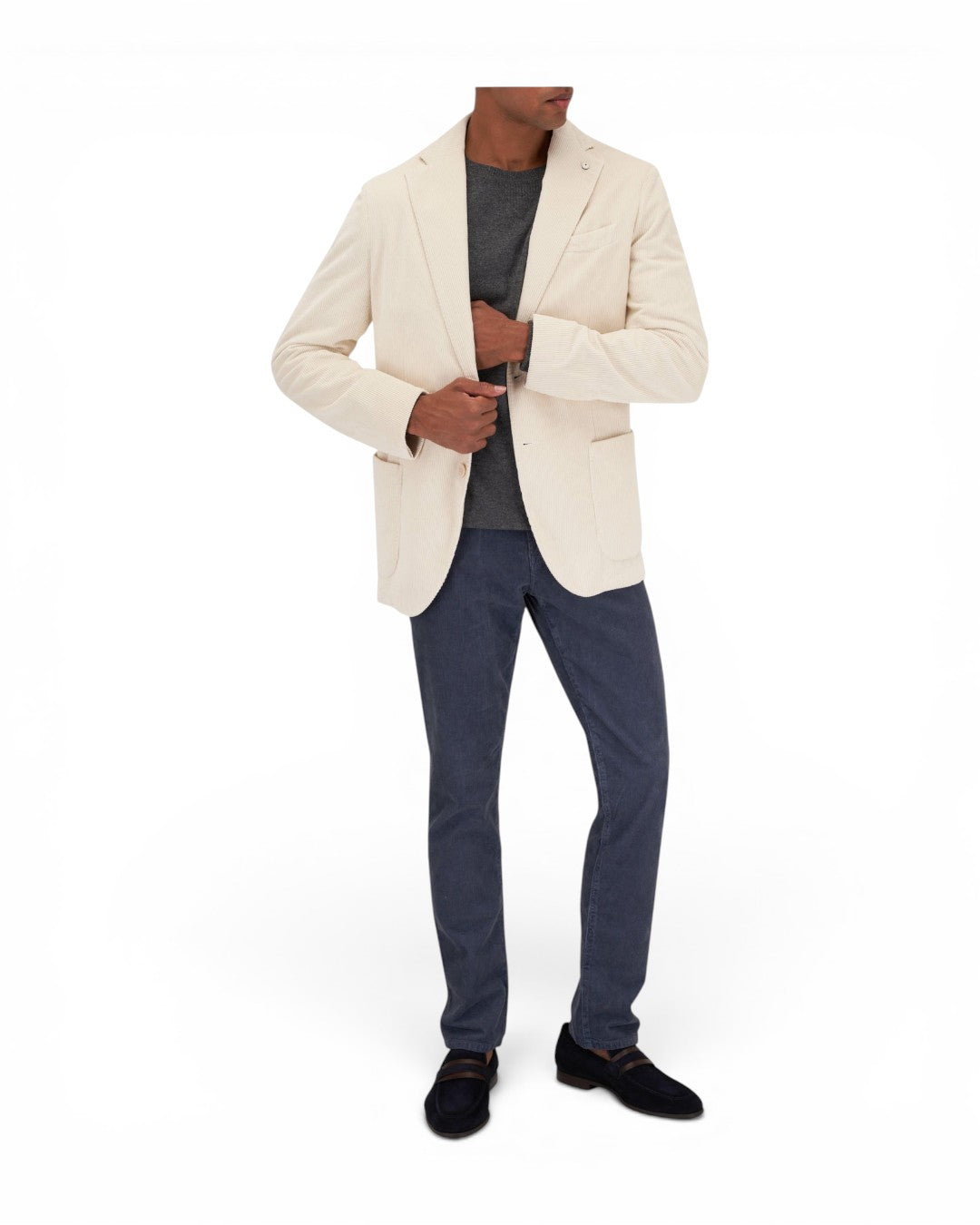 Lbm Cord Jkt White