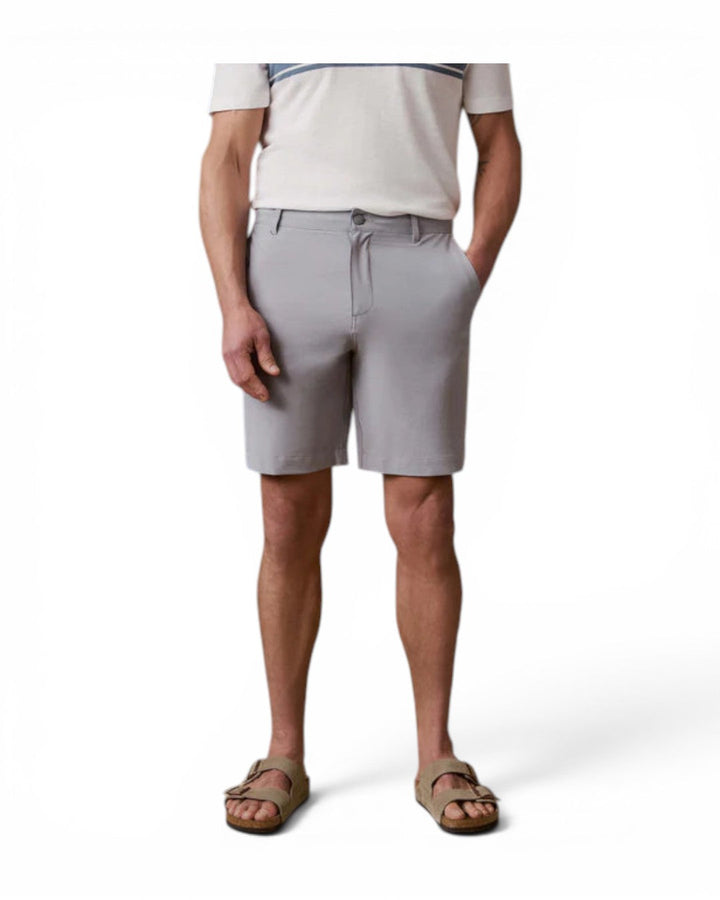 Faherty All Day Short In Ice Grey