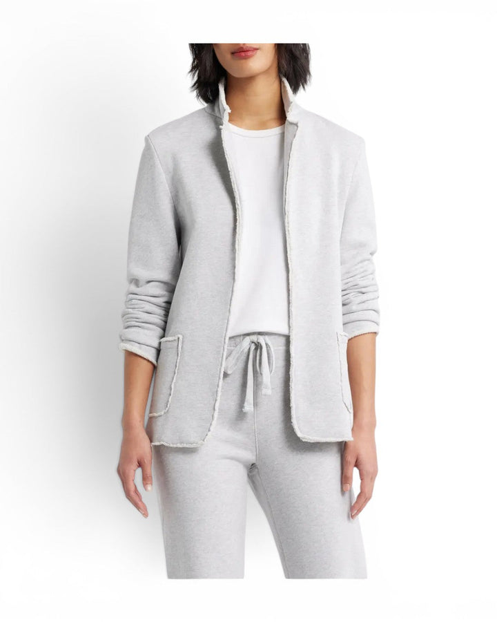 Frank &amp; Eileen Dublin Knit Blazer In Gray