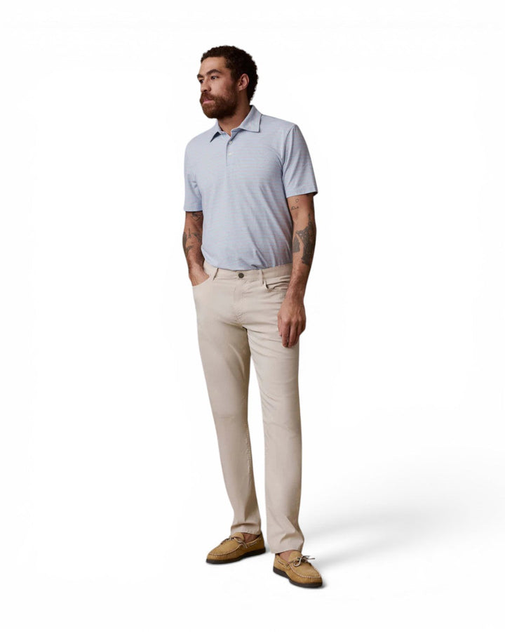 Faherty Men Movement 5-Pocket Pant In Light Sand
