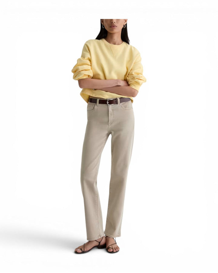 Ag Women Brinley Jeans In Sulfur Light Taupe