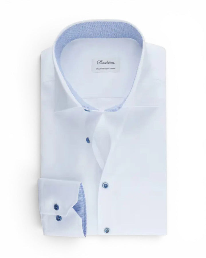 Stenstroms White Contrast Trim Collar