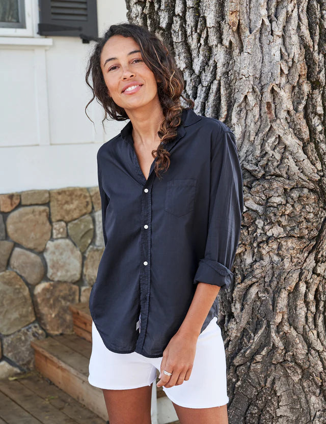 Frank &amp; Eileen Relaxed Button-Up Shirt in Navy
