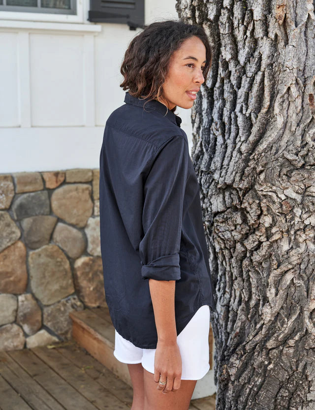 Frank &amp; Eileen Relaxed Button-Up Shirt in Navy