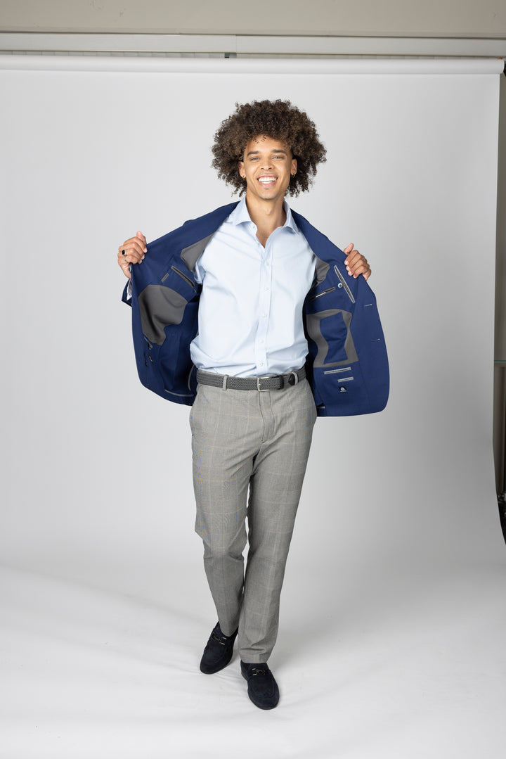 Paul Betenly Cobalt Travel Blazer