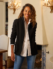 Load image into Gallery viewer, F&amp;E Dublin Knit Blazer in Black
