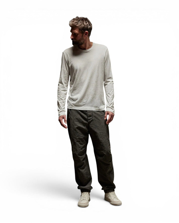 James Perse L/S Crew Neck In White