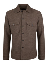 Load image into Gallery viewer, Stenstroms Light Brown Felted Wool Overshirt
