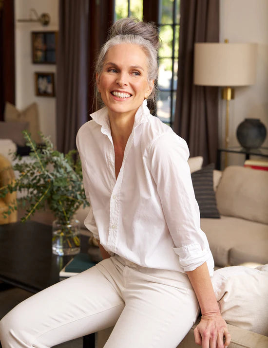 Frank &amp; Eileen Classic Superfine Button-Up In White