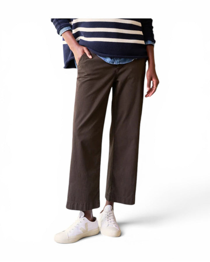 Frank &amp; Eileen Westport Italian Wide-Leg Chino In Irish Coffee