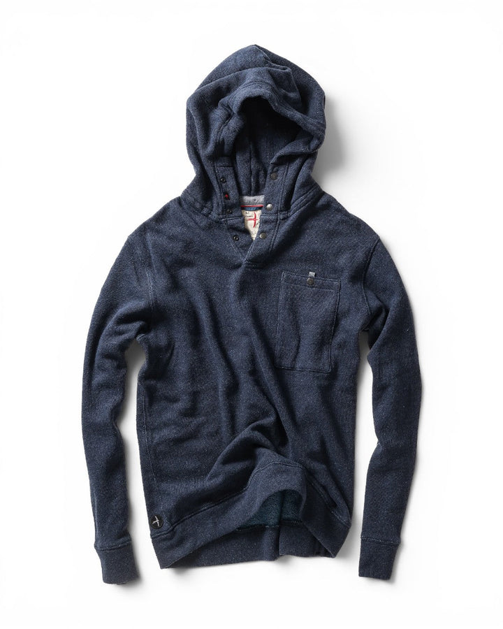 Relwen Frenchloom Hoodie In Navy