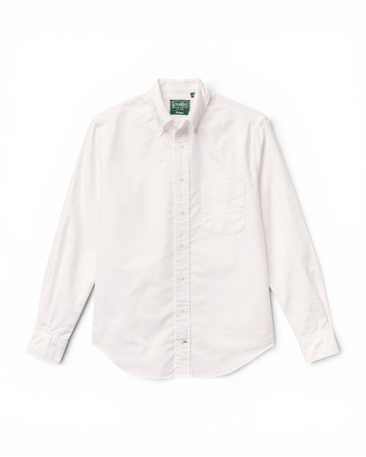Gitman Vintage Oxford Shirt In White
