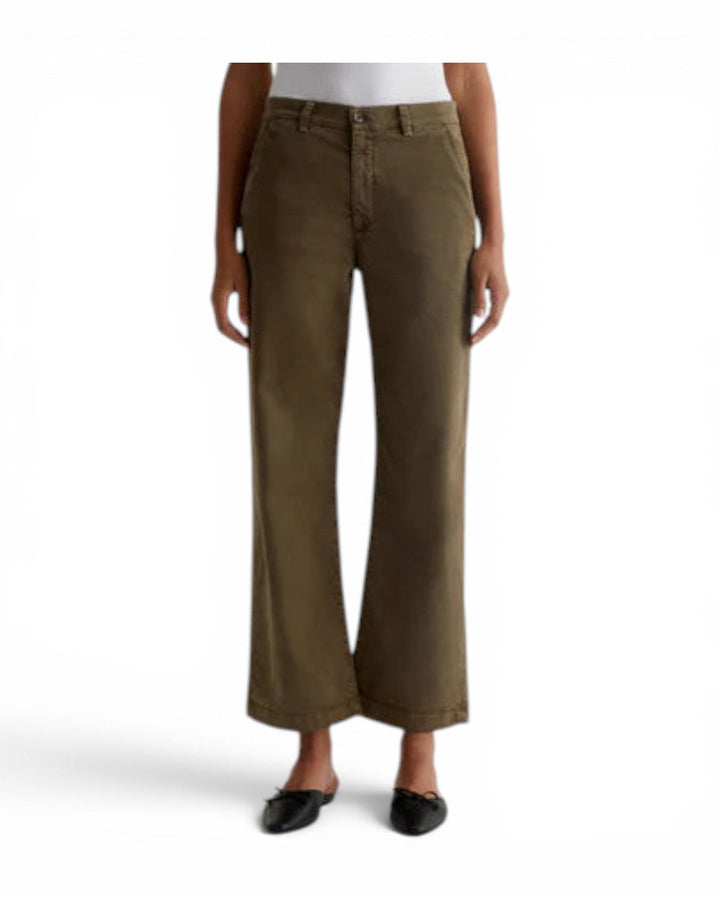 Ag Caden Straight Trouser In Sulfur Oak Brown