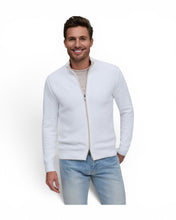Load image into Gallery viewer, Raffi Josiah Full Zip Jacket In White
