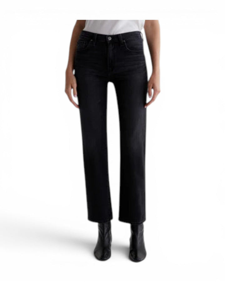 Ag Brinley Mid-Rise Straight Jean In Glasgow