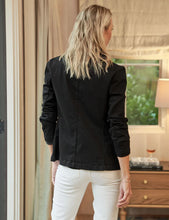 Load image into Gallery viewer, Frank &amp; Eileen Women&#39;s Dublin Blazer in Jet Black
