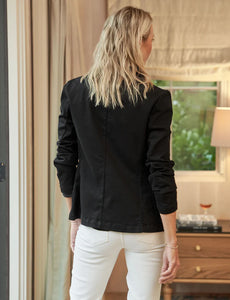 Frank & Eileen Women's Dublin Blazer in Jet Black