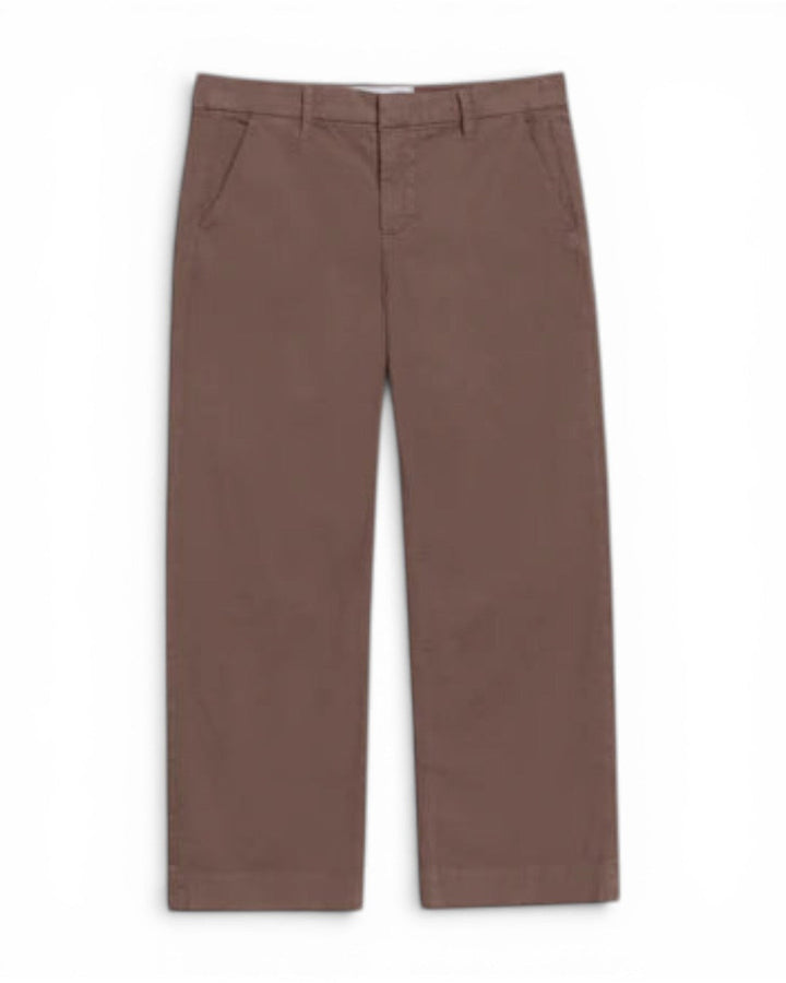 Frank &amp; Eileen Westport Italian Wide-Leg Chino In Pecan