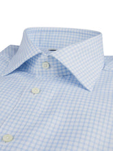 Load image into Gallery viewer, Light Blue Checked Twill Shirt
