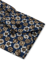 Load image into Gallery viewer, Navy Floral Oxford Shirt
