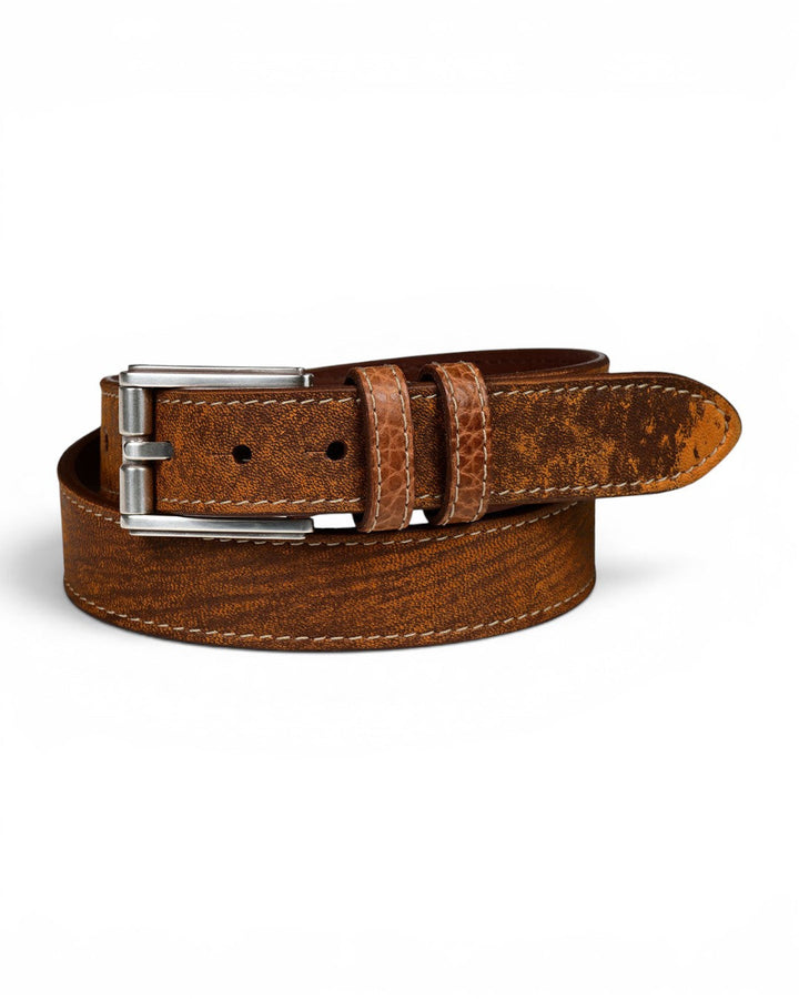 Torino Rough Rider Sheep Skin Belt In Whiskey