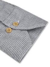 Load image into Gallery viewer, Grey Houndstooth Oxford Shirt
