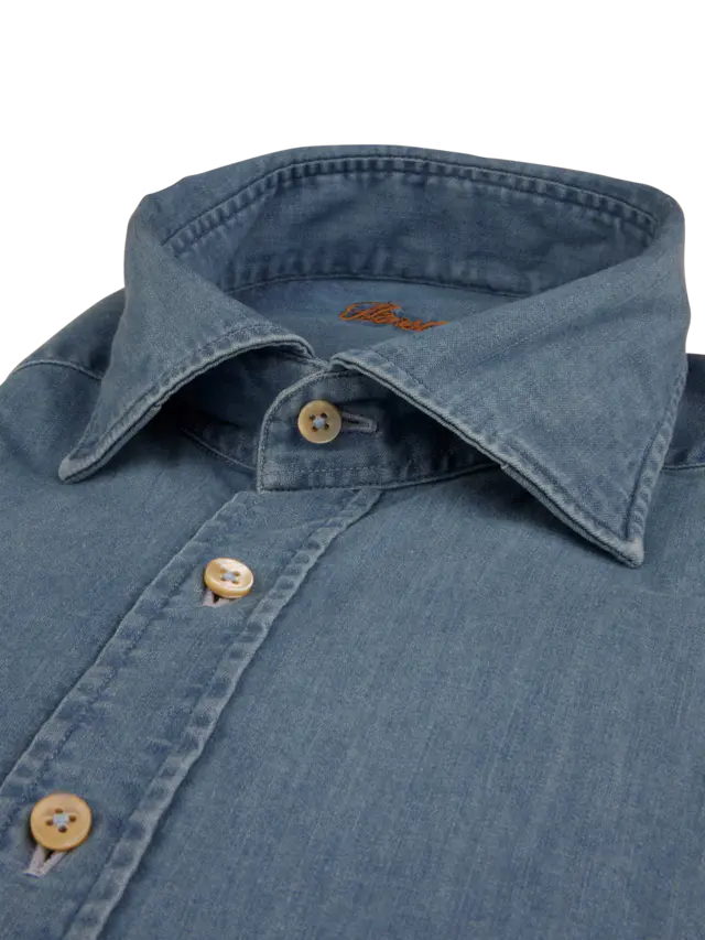 Stenstroms Blue Chambray Shirt