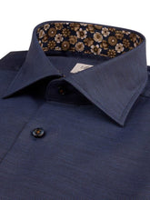 Load image into Gallery viewer, Navy Contrast Twill Shirt
