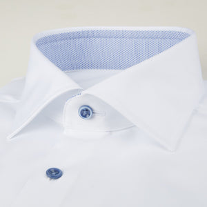 Solid Fancy Collar-White