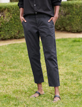 Load image into Gallery viewer, The Italian Chino Pant in Washed Black
