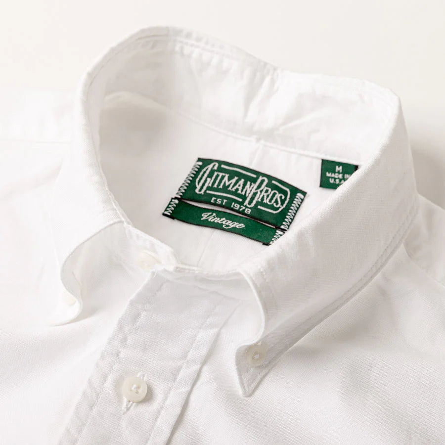 Gitman Vintage Oxford Shirt In White
