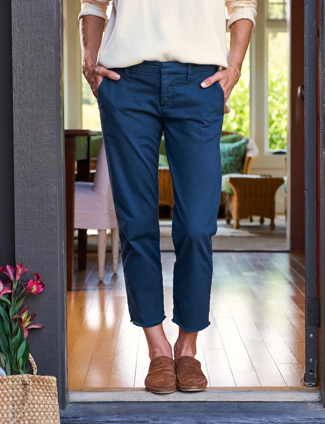 Frank &amp; Eileen Italian Chino Pant In Navy